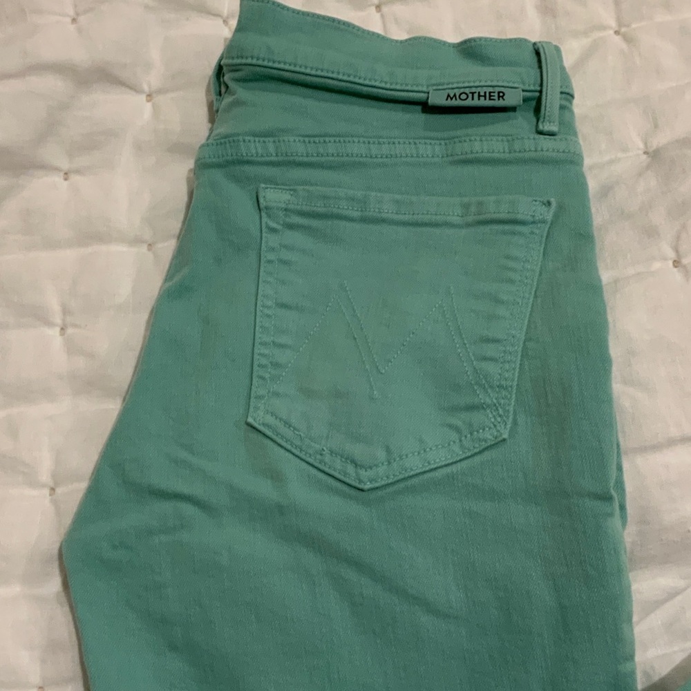 MOTHER Women's High Rise Mint Jeans